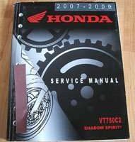 2008 Honda VT750C2 Shadow Spirit Motorcycle Service Manual