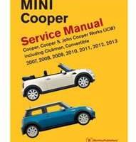 2013 Mini Cooper Service Manual