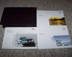 2007 Audi A4 Owner's Manual Set