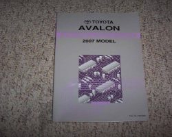 2007 Toyota Avalon Electrical Wiring Diagram Manual