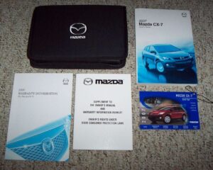 2007 Mazda CX-7 Owner's Manual Set