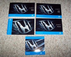 2007 Honda Element Owner's Manual Set