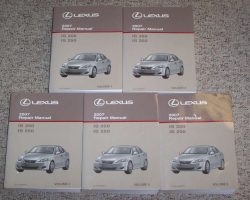 2007 Lexus IS350 & IS250 Service Manual