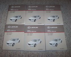 2007 Lexus LS460 & LS460L Service Repair Manual