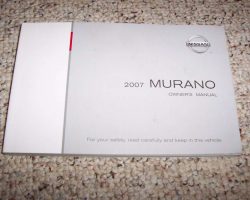 2007 Nissan Murano Owner's Manual