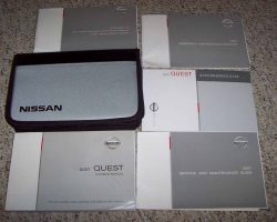 2007 Nissan Quest Owner's Manual Set