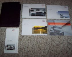 2007 Audi S6 Owner's Manual Set
