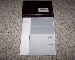 2007 Nissan Titan Owner's Manual Set