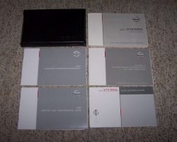 2007 Nissan Xterra Owner's Manual Set