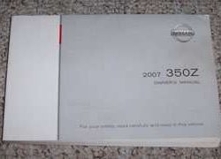 2007 Nissan 350Z Owner's Manual