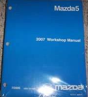 2007 Mazda 5 Workshop Service Manual