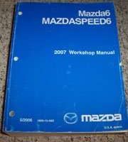 2007 Mazda6 & Mazdaspeed6 Service Manual