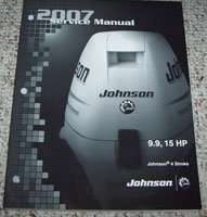 2007 Johnson 9.9 & 15 HP 4 Stroke Models Service Manual
