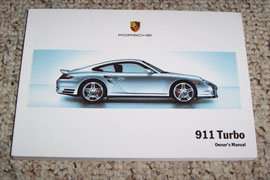 2007 Porsche 911 Turbo Owner's Manual