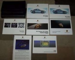 2007 Porsche 911 Turbo Owner Operator User Guide Manual Set