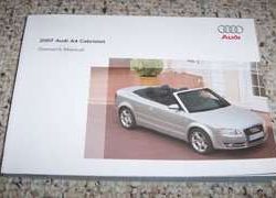 2007 Audi A4 Cabriolet Owner's Manual