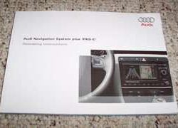 2007 Audi A4 Cabriolet Navigation System Owner's Manual