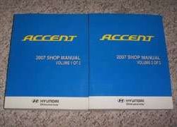 2007 Hyundai Accent Service Manual