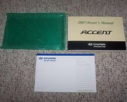 2007 Hyundai Accent Owner's Manual Set