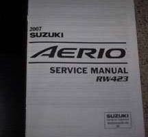 2007 Suzuki Aerio Service Manual