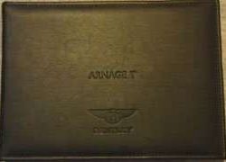 2007 Bentley Arnage T Owner's Manual