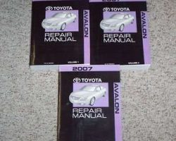 2007 Toyota Avalon Service Repair Manual