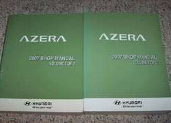 2007 Hyundai Azera Shop Service Repair Manual