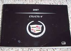 2007 Cadillac CTS Owner's Manual