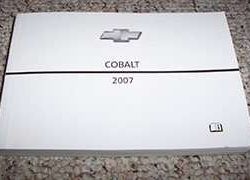 2007 Chevrolet Cobalt Owner's Manual