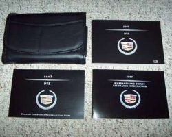 2007 Cadillac DTS Owner Operator User Guide Manual Set