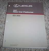 2007 Lexus ES350 New Car Features Manual