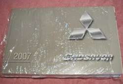 2007 Mitsubishi Endeavor Owner's Manual