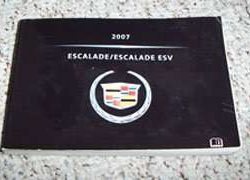 2007 Cadillac Escalade & Escalade ESV Owner's Manual