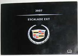 2007 Cadillac Escalade EXT Owner's Manual