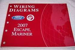 2007 Mercury Mariner Electrical Wiring Diagrams Manual
