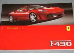 2007 Ferrari F430 Owner's Manual