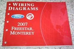 2007 Mercury Monterey Electrical Wiring Diagrams Manual