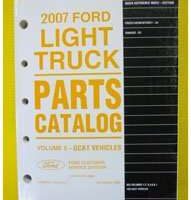 2007 Mercury Monterery Parts Catalog