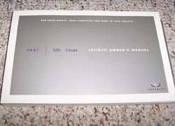 2007 Infiniti G35 Coupe Owner's Manual