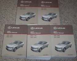 2007 Lexus GS430 & GS350 Service Repair Manual