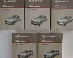 2007 Lexus GS450h Service Repair Manual