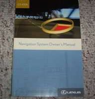 2007 Lexus GS450h Navigation System Owner's Manual