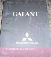 2007 Mitsubishi Galant Electrical Supplement Manual