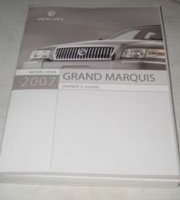 2007 Mercury Grand Marquis Owner's Manual