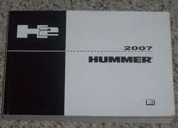 2007 Hummer H2 Owner's Manual