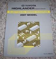2007 Toyota Highlander Hybrid Electrical Wiring Diagram Manual