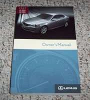 2007 Lexus IS350 & IS250 Owner's Manual