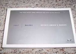 2007 Infiniti M35 & M45 Owner's Manual