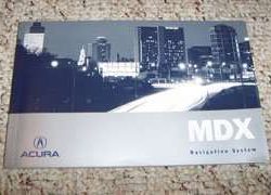 2007 Acura MDX Navigation Owner's Manual