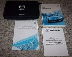 2007 Mazda MX-5 Owner's Manual Set